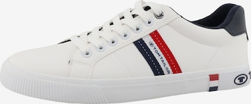Sneaker bassa di TOM TAILOR in bianco: frontale