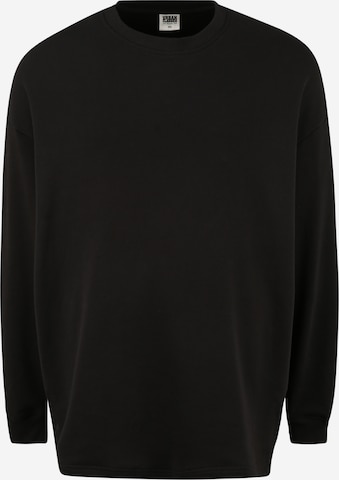 Urban Classics Μπλούζα φούτερ σε μαύρο: μπροστά