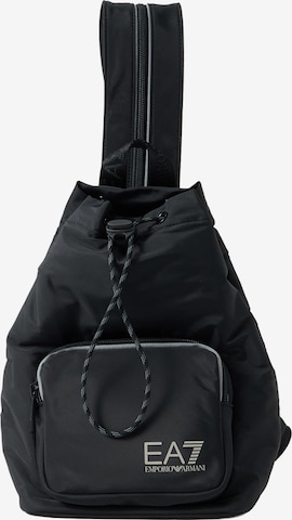juoda EA7 Emporio Armani Kuprinė: priekis