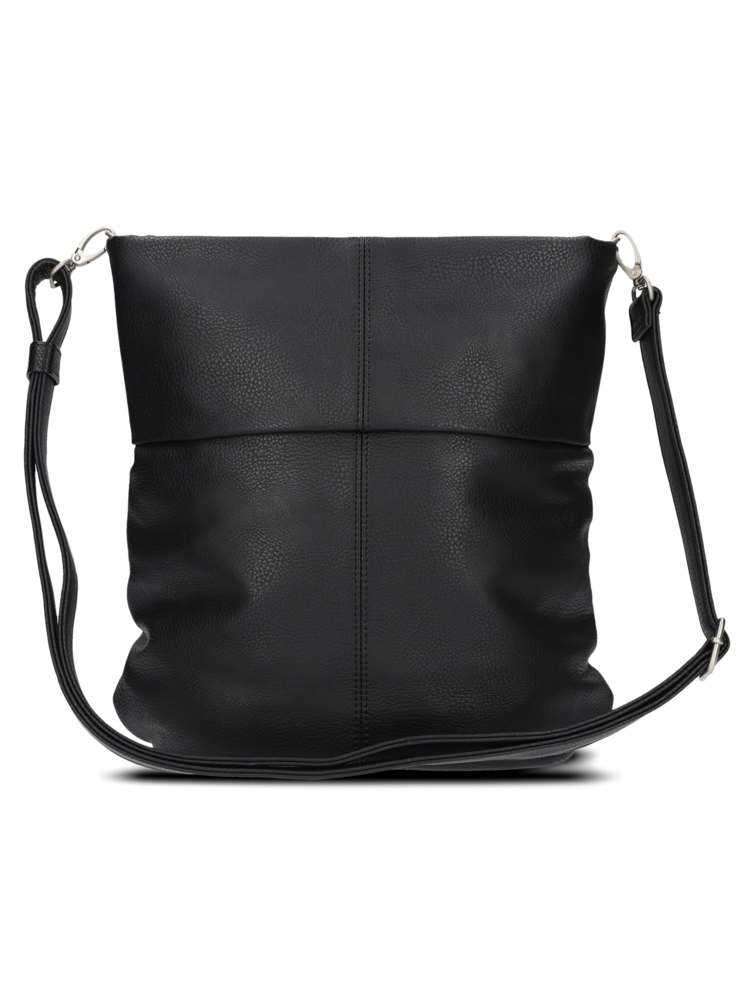 ZWEI - Bolso de hombro 'MADEMOISELLE.M M12' en negro