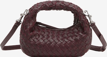 Borsa a mano 'Greta Micro weave' di Les Visionnaires in lilla: frontale