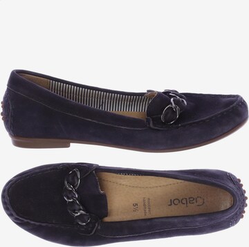 GABOR Flats & Loafers in 38,5 in Blue: front