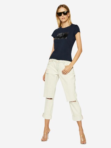 Maglietta '8NYTDL YJ73Z' di ARMANI EXCHANGE in blu