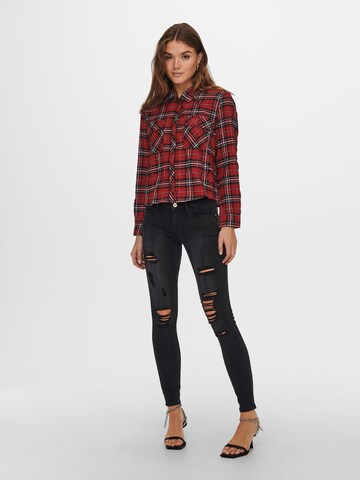 Skinny Jeans 'Coral' de la ONLY pe negru