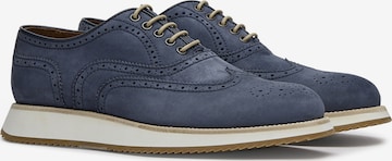 LOTTUSSE Lace-Up Shoes 'Oxford ' in Blue