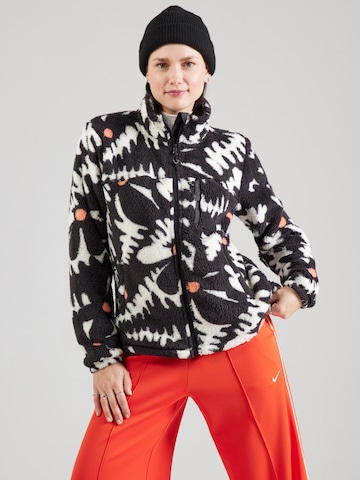 ROXY Funktsionaalne fliisjakk 'ALABAM', värv must: eest vaates