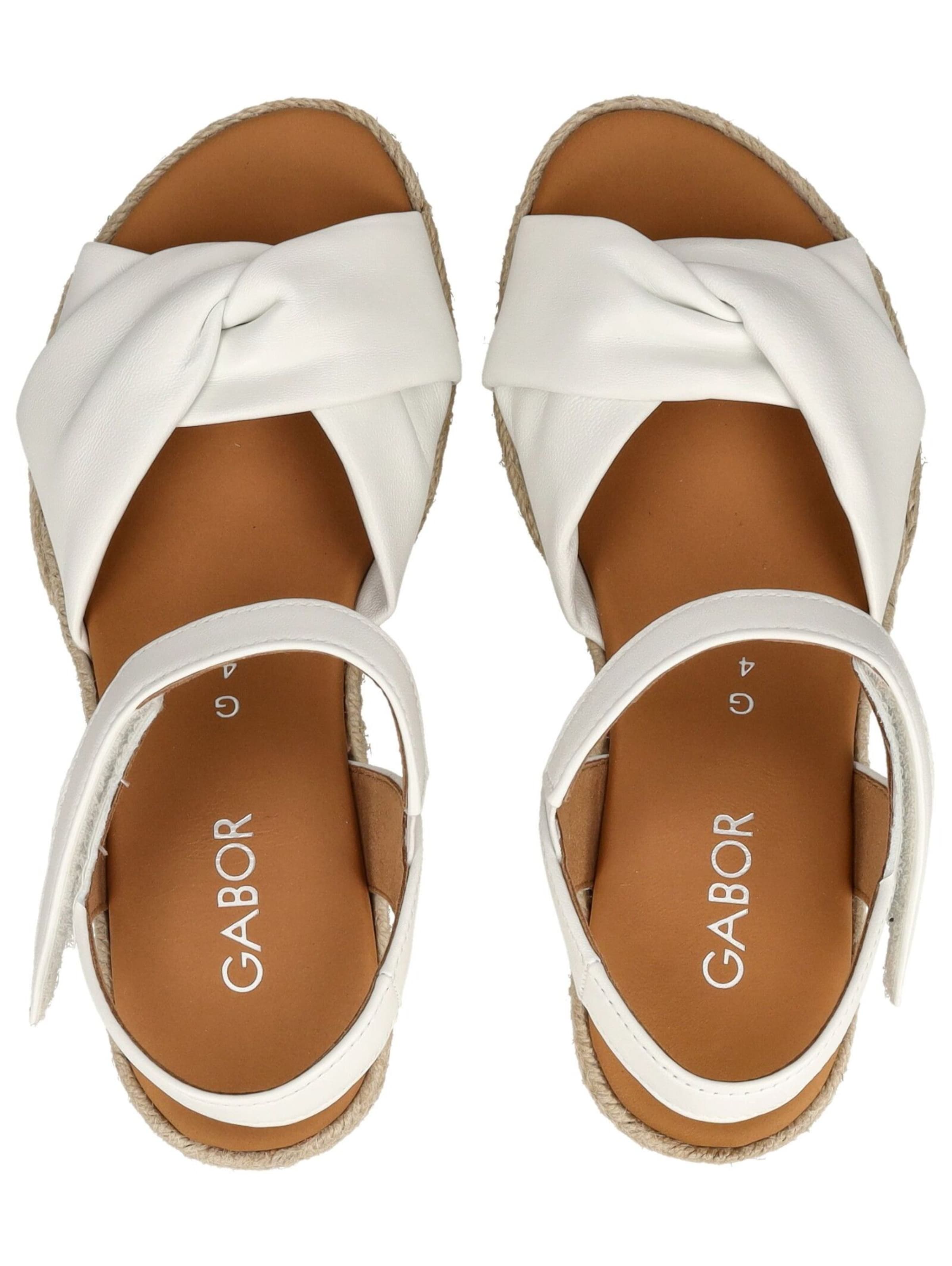 Sandales GABOR en blanc