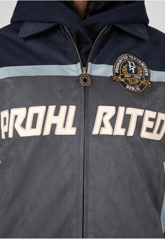 Prohibited Between-season jacket 'Old Era' in Blue
