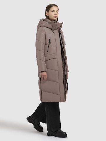 Cappotto invernale ' EVIEL ' di khujo in marrone