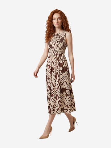Abito estivo 'Jdydiego S/L Smock Midi Dress Wvn Noos 15373074' di JDY in marrone: frontale
