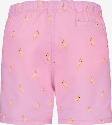 Pantaloncini da bagno 'Cockatoo' di Shiwi in rosa