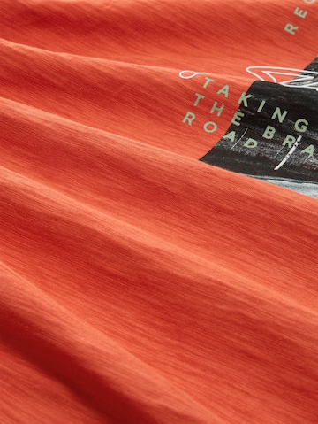 TOM TAILOR Shirt in Orange