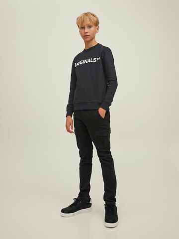 Jack & Jones Junior Sweatshirt 'Clean' in Schwarz