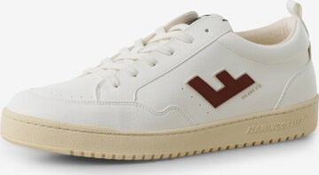 Flamingos' Life Sneakers 'Roland V.10' in White: front