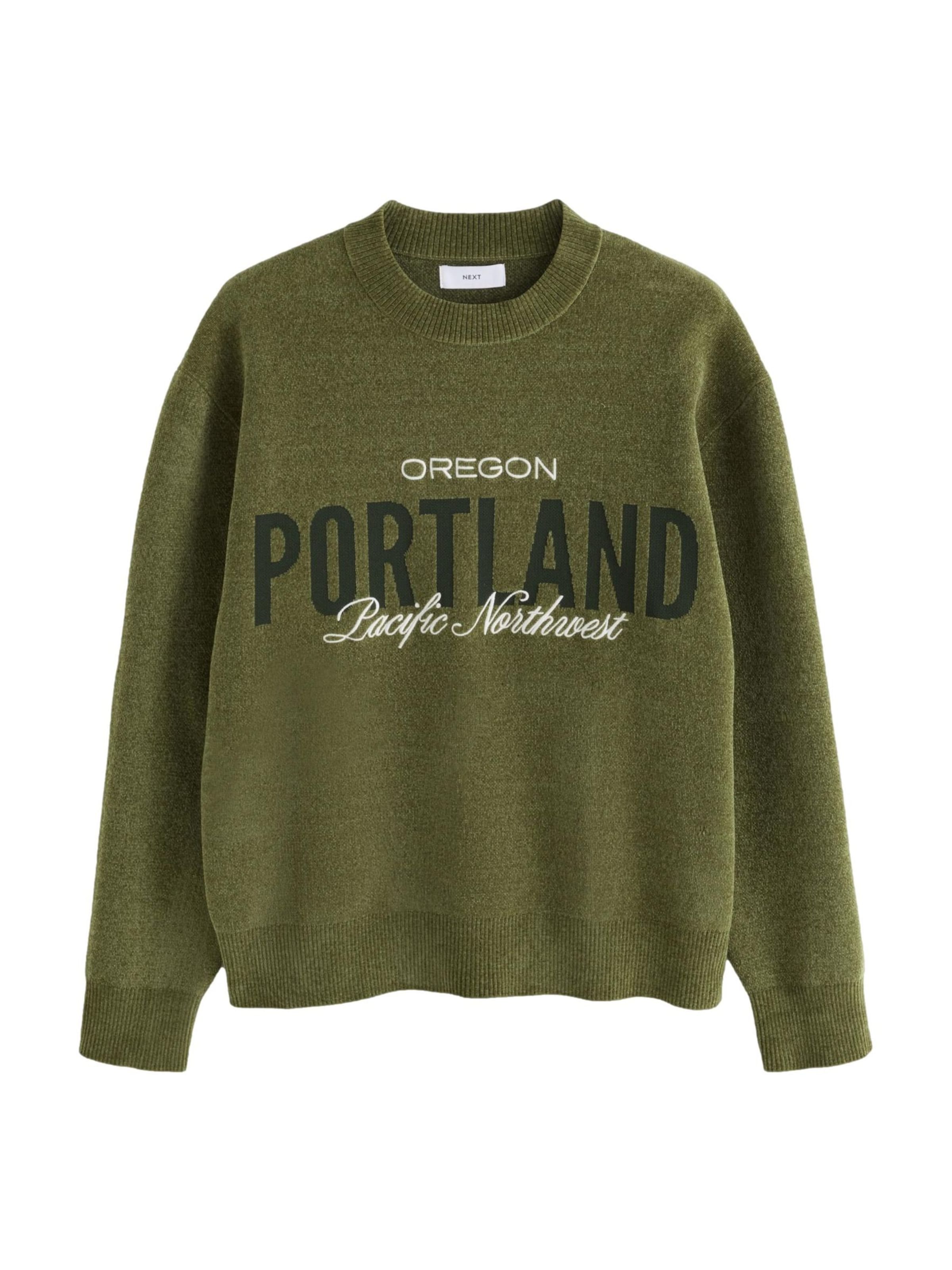 Pullover di Next in verde: frontale
