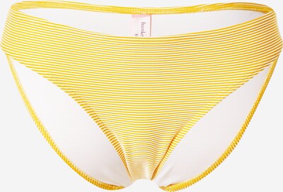 Hunkemöller Bikinitrusse 'Carmel' i gul / hvid, Produktvisning