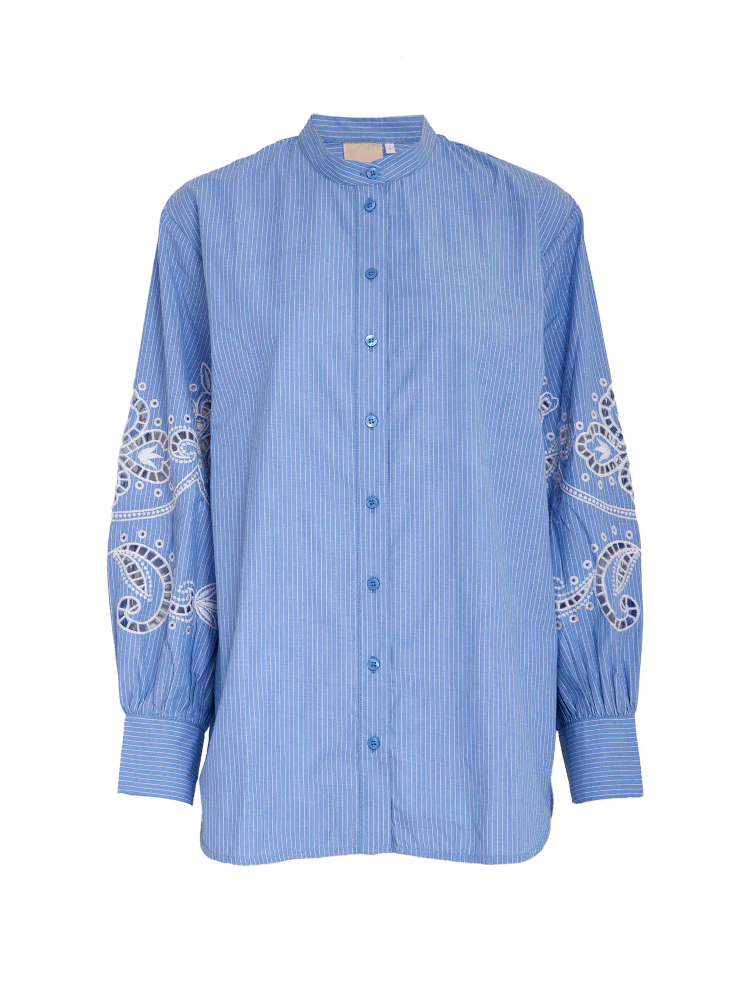 Peppercorn Halenka 'Netty' – modrá: přední strana