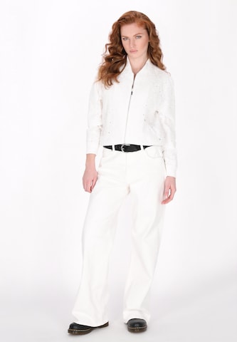 Veste mi-saison DreiMaster Vintage en blanc