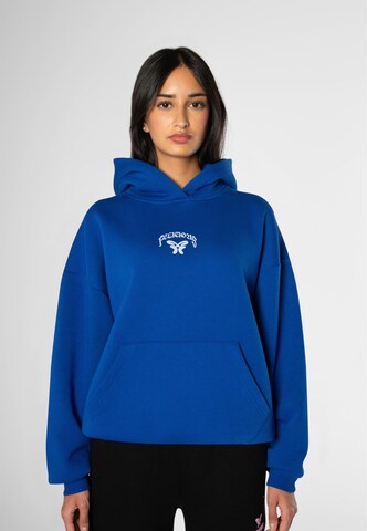 Sweat-shirt Felicious en bleu : devant