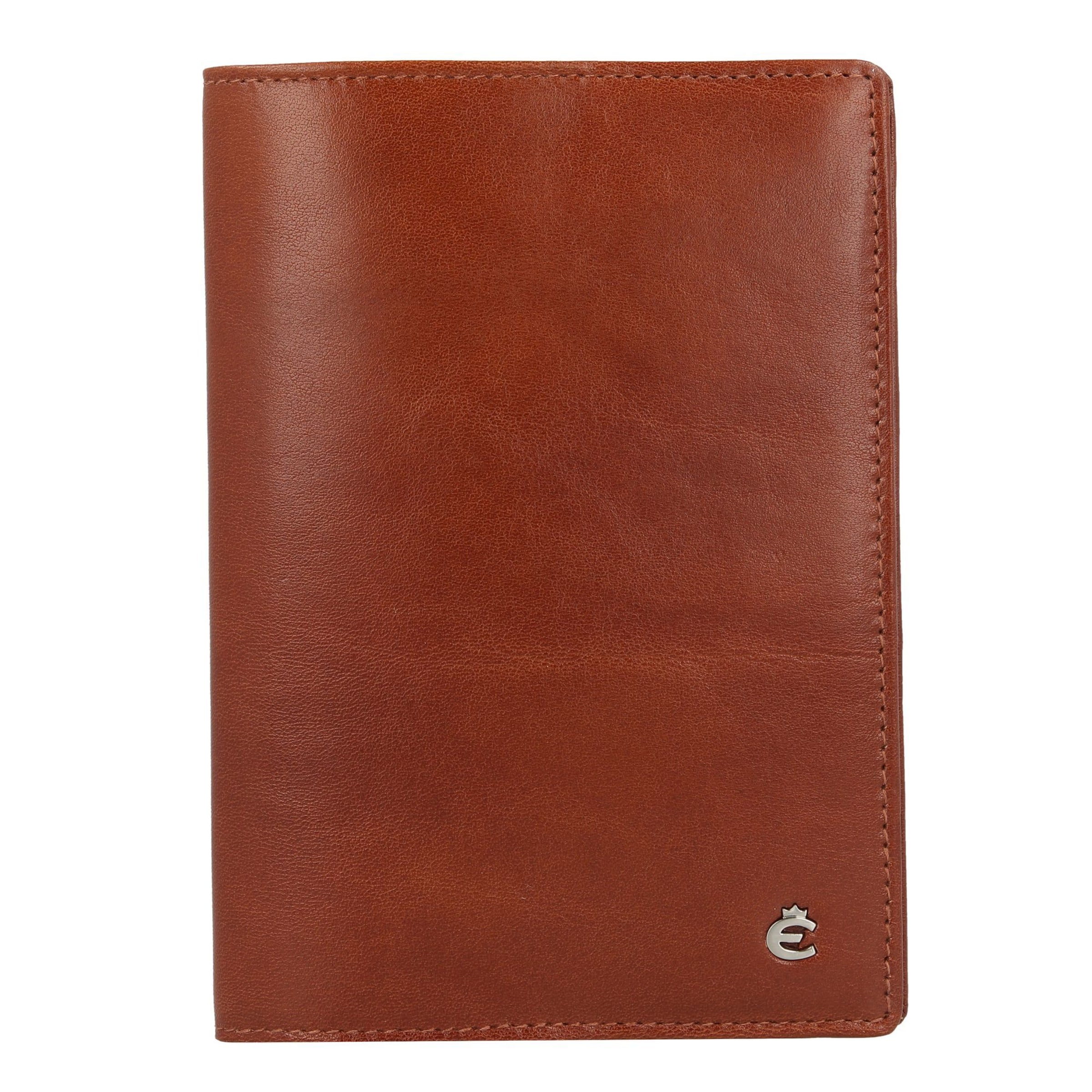 Esquire Etui 'Toscana' in Braun: Vorderseite