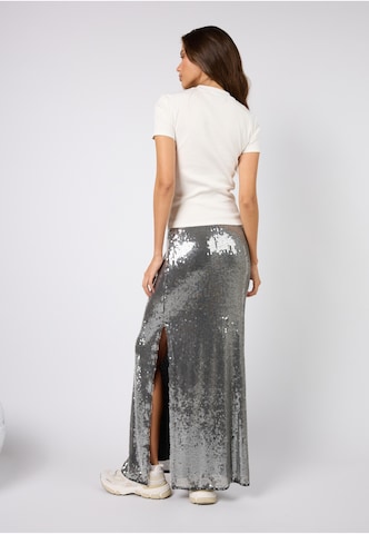 Maglietta 'Love Season' di OH APRIL in bianco