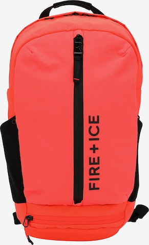 Fire+Ice - Mochila 'Park City Ari' em laranja: frente