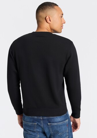 REPLAY Sweatshirt in Schwarz