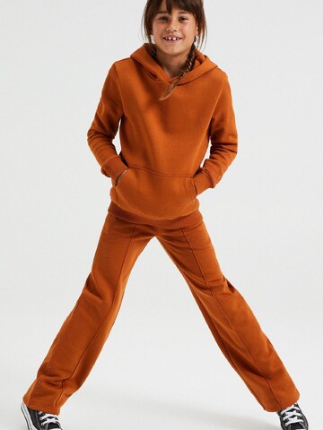 WE Fashion Суичър в кафяво