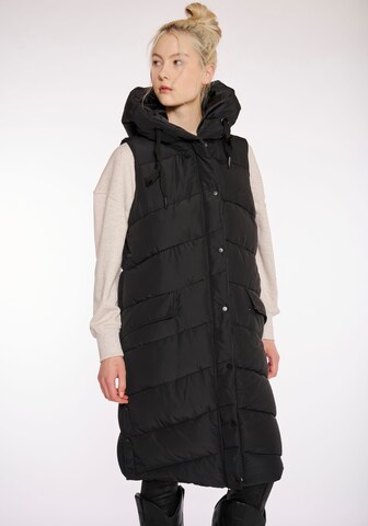 Hailys Vest in Black: front
