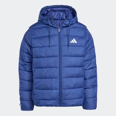 ADIDAS SPORTSWEAR Athletic Jacket 'ESS' in Royal blue / White, Item view