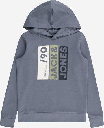 Jack & Jones Junior Mikina – modrá: přední strana