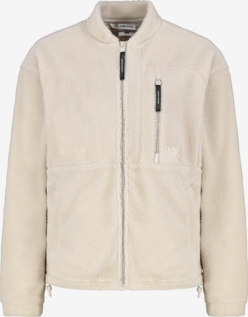Sublevel Fleece jas in Beige: voorkant