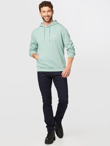 BOSSSweater majica 'Wetalk' - zelena boja