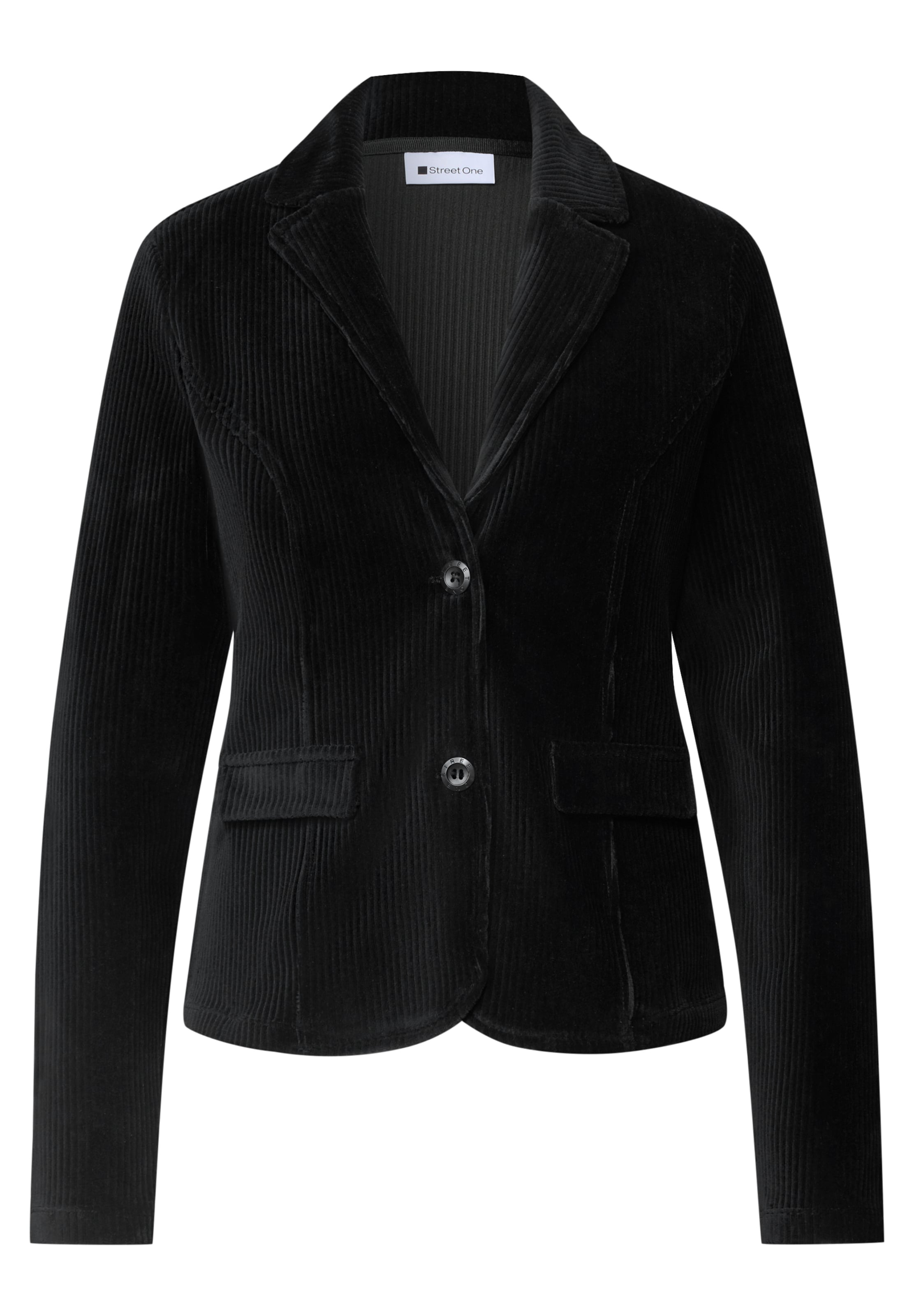 STREET ONE Blazer in Black: front