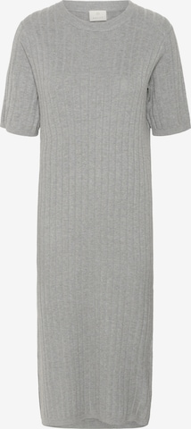 Kaffe Gebreide jurk 'Kalizza' in Grijs: voorkant