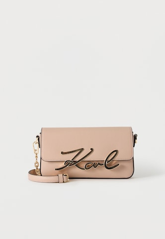 Karl Lagerfeld Shoulder bag 'K/SIGNATURE' in Pink: front
