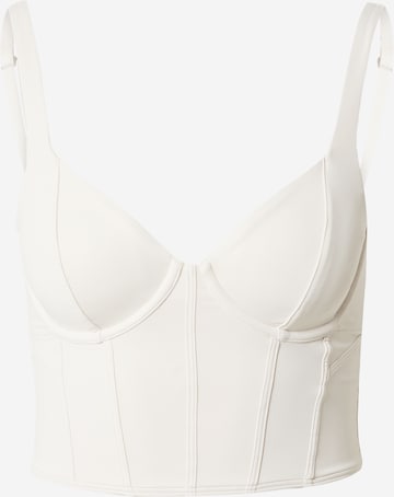 Gilly Hicks Bra in White: front