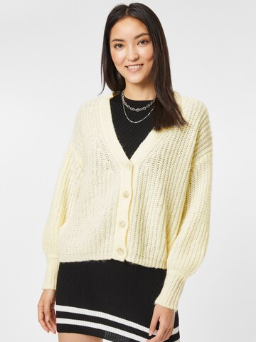 Grace & Mila Knit cardigan 'GAUTHIER' in Beige: front