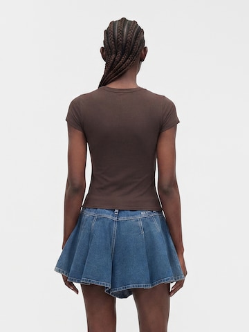 HOLLISTER Μπλουζάκι σε καφέ
