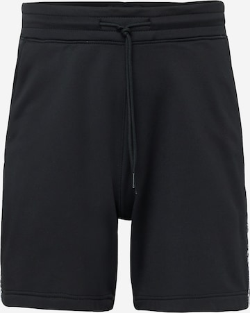 HOLLISTER Regular Shorts 'LEVEL UP' in Schwarz: predná strana