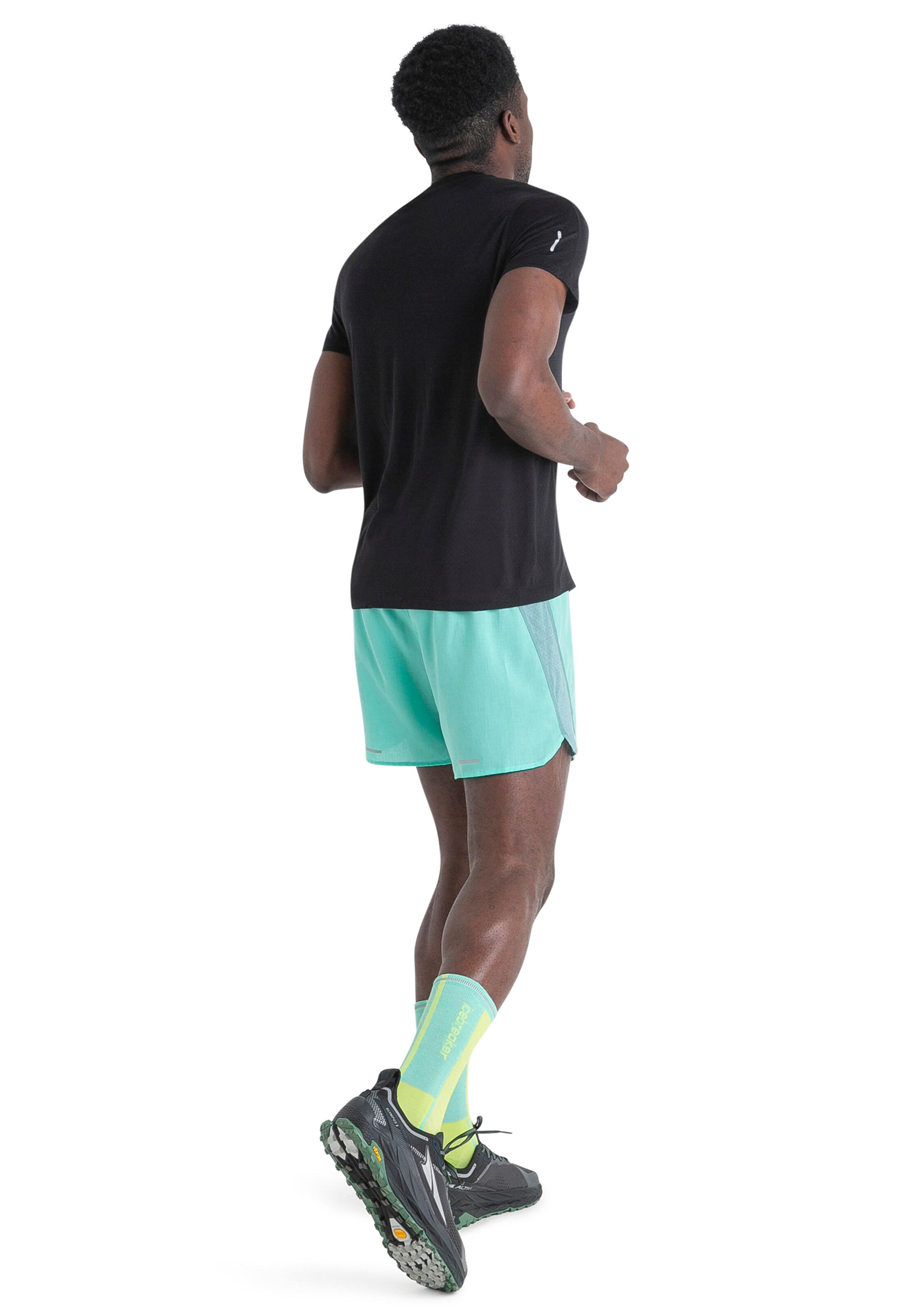 ICEBREAKER Λειτουργικό μπλουζάκι 'Cool-Lite Speed' σε μαύρο