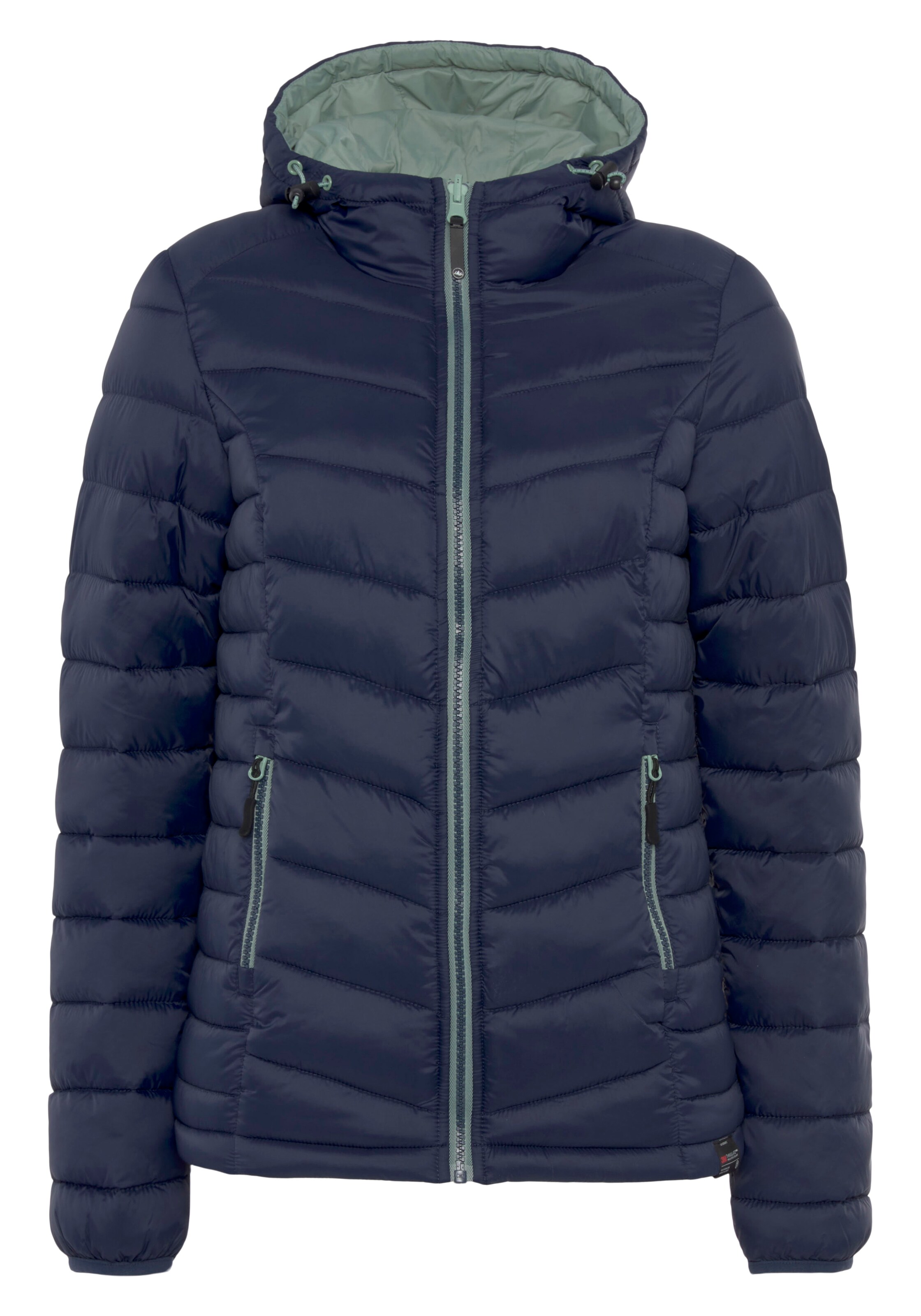 POLARINO Sportjacke in Blau: Vorderseite