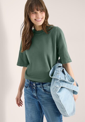 CECIL Sweatshirt in Grün: Vorderseite