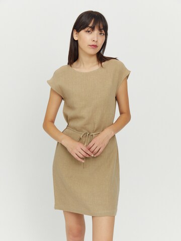 mazine Minikleid ' Tila Dress ' in Beige: predná strana