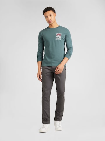 Key LargoSweater majica 'NEVADA ADVENTURE' - zelena boja