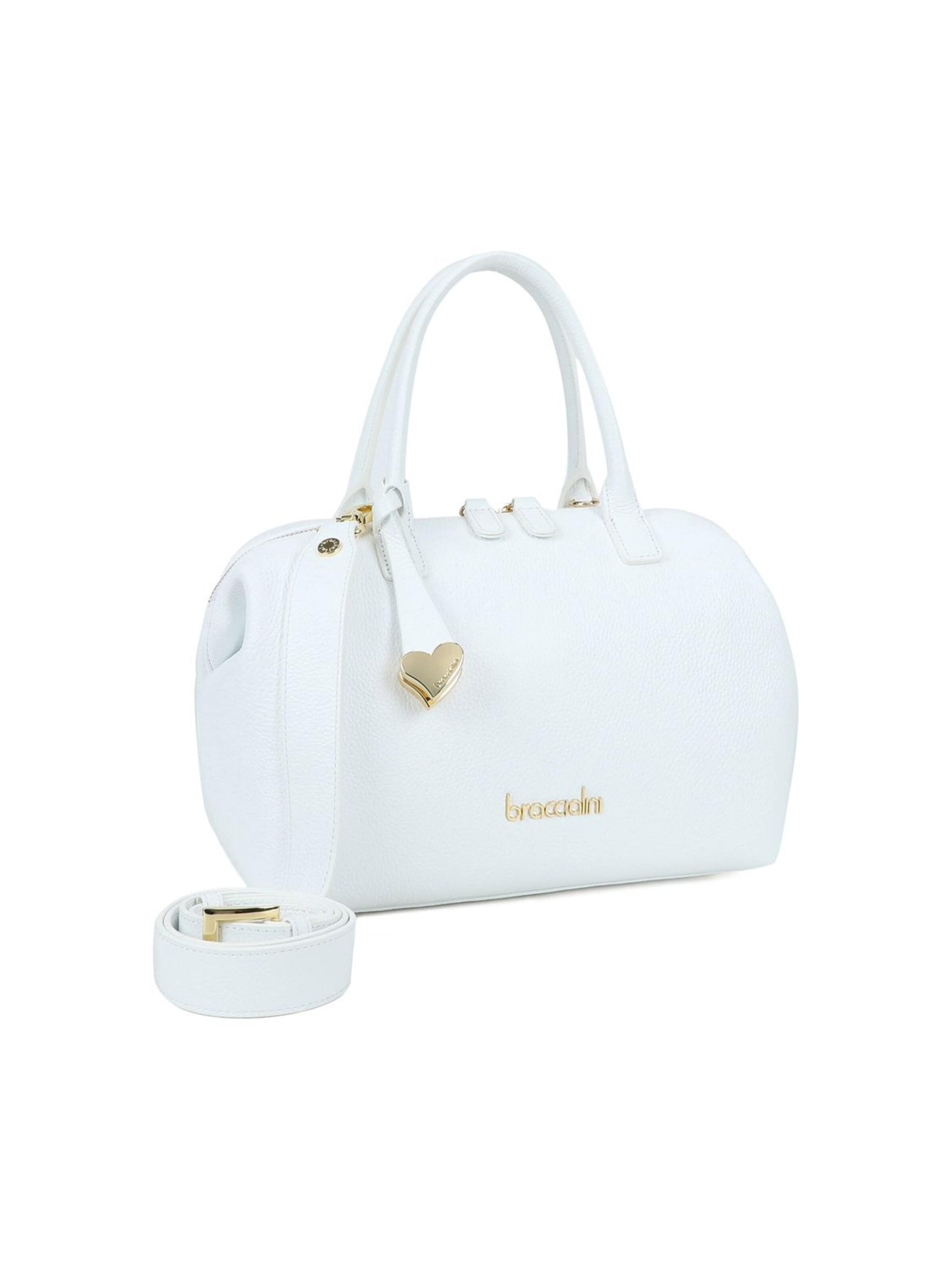 Braccialini - Bolso de mano 'Michelle' en blanco