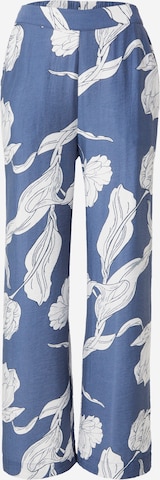 VILAWide Leg/ Široke nogavice Hlače 'VIPIVA' - plava boja: prednji dio