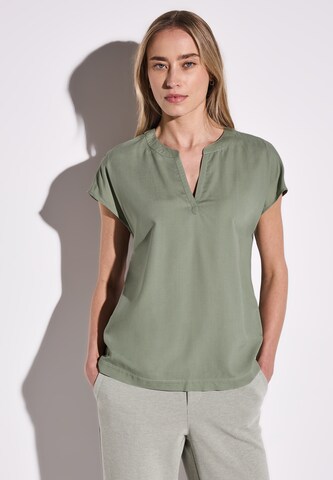 STREET ONE Bluse in Grün