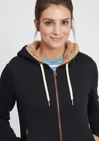 Oxmo Sweatjacke 'Vicky' in Schwarz