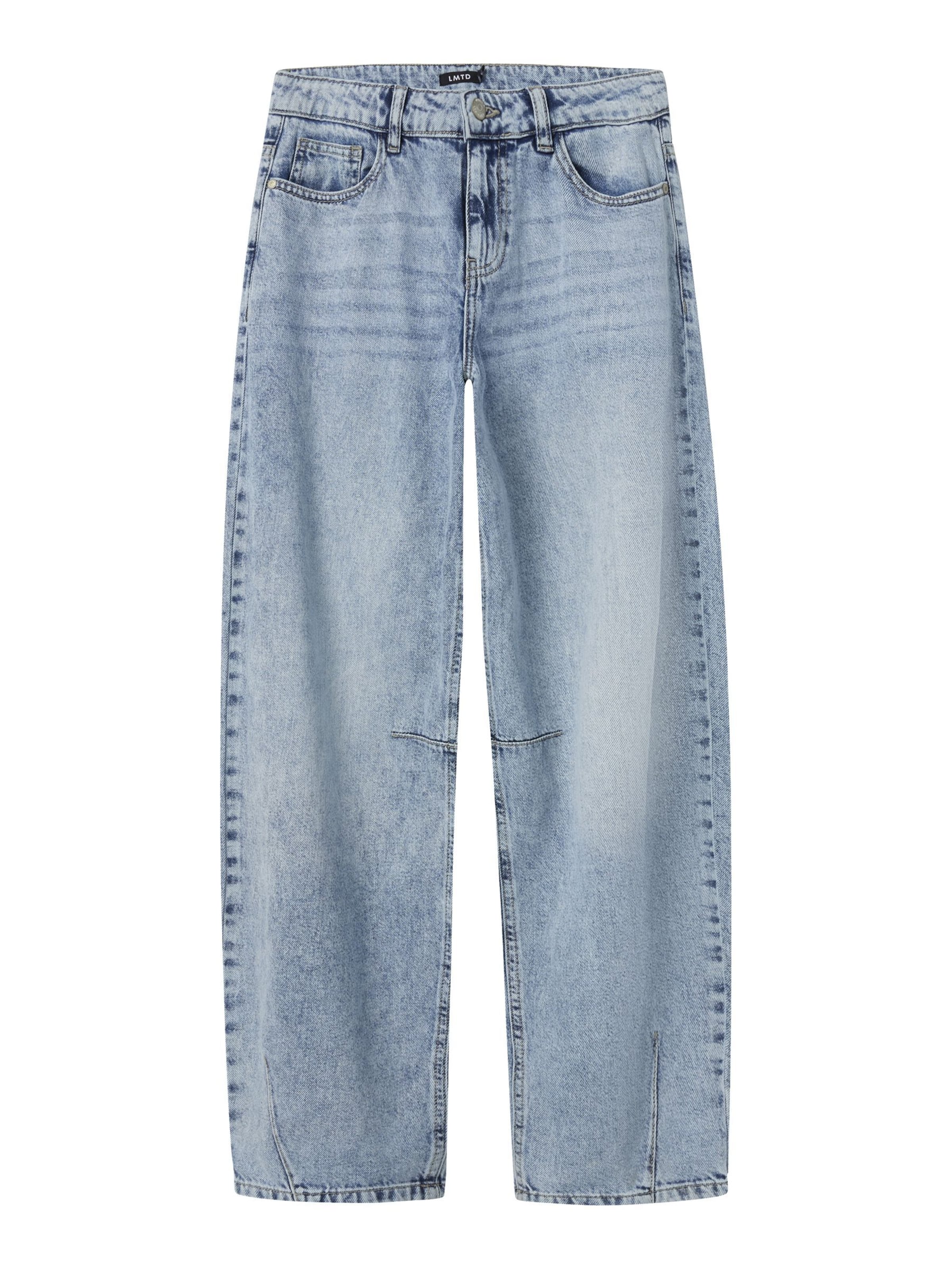 LMTD Loosefit Jeans i blå: forside